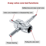 102PCS Tire Valve Core Kit